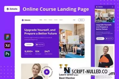 Zekola - Online Course Landing Page