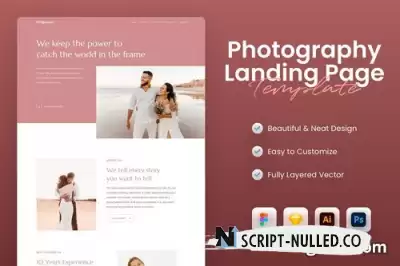 Photography Landing Page