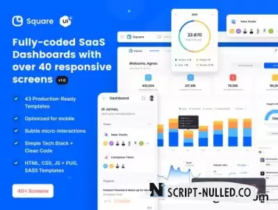 Square Dashboard HTML