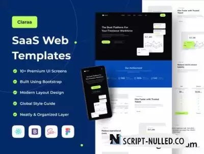 Claraa - SaaS Web Templates