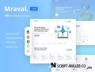 Mraval Multipurpose HTML Template