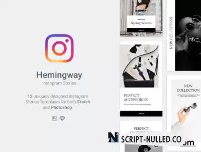 Hemingway Instagram Stories Template