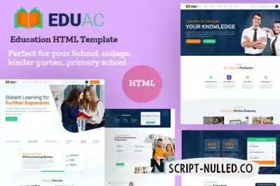 Eduac - Education & Online Course HTML Template