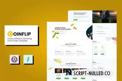 Coinflip - VueJS Strapi Casino Affiliate Template