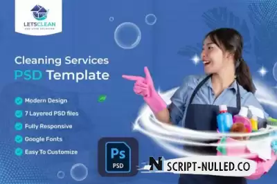 LetsClean | Cleaning Services HTML Template