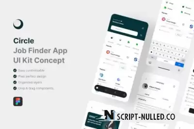 Circle - Job Finder App UI Kit