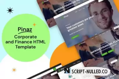 Pinaz - Corporate and Finance HTML Template