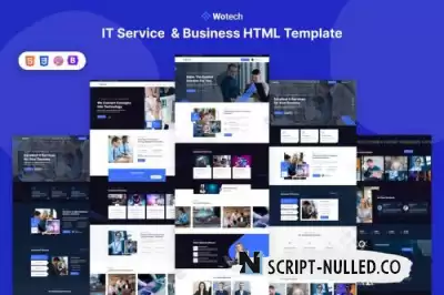 IT Service And Business HTML Template