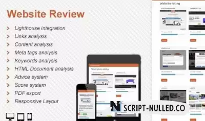 Website Review v 5.13 – 2024-01-08 – NULLED Free Download