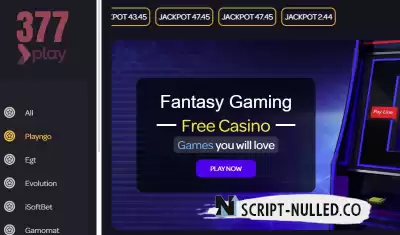 Open source slots casino script (Goldsvet) v10.3