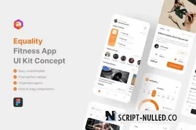 Equality - Fitness App UI Kit