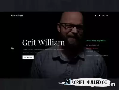 Grit - Portfolio/CV/Resume HTML Template