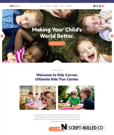 JA Kids Corner v2.0.0 - Creative Joomla Template for Kindergarten