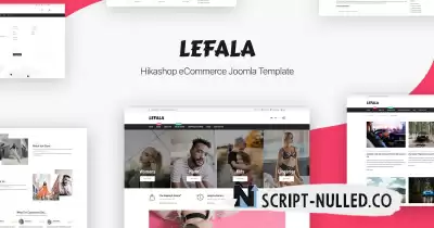 Lefala v1.0.0 - Hikashop eCommerce Joomla 4 Template