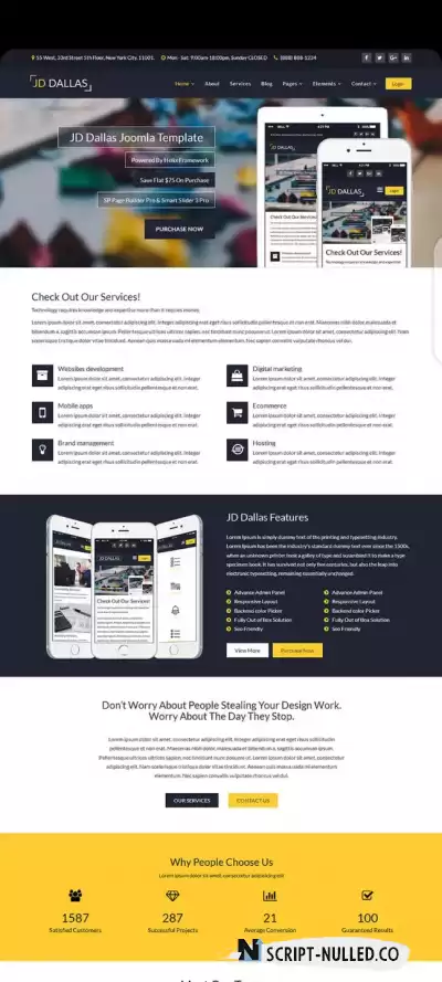 JD Dallas v1.4 - Responsive Business Joomla 3.9 Template