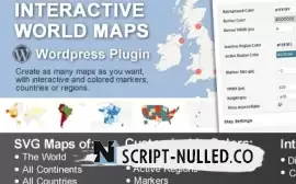 Interactive World Maps v2.5 - WordPress map creation plugin