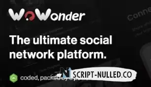 Wonder v4.3.3 NULLED - CMS of a social network