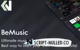 BeMusic v3.0.9 is an engine for creating a music website