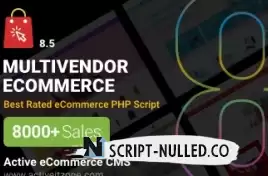 Active e Commerce CMS 8.5 NULLED - e-commerce system