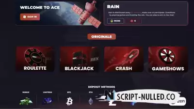 rbxace crypto Casino script Source Code