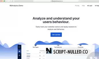 66 Analytics v33.0.0 NULLED - Web analytics script