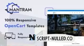 Mantram is an adaptive OpenCart template