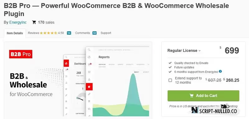 B2B Pro — Powerful WooCommerce B2B & WooCommerce Wholesale Plugin (Nulled)