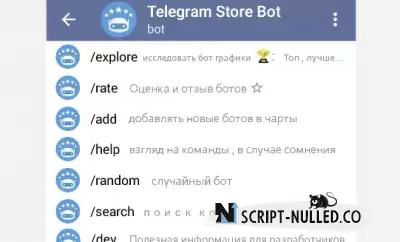 Advanced telegram shop bot