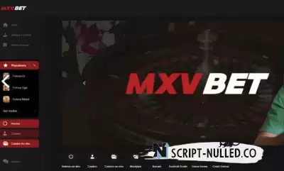 Script MXV Bet software casino