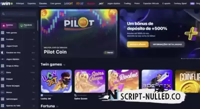 Script casino 1Win Clone / Seibet / Capivara / Sportsbook